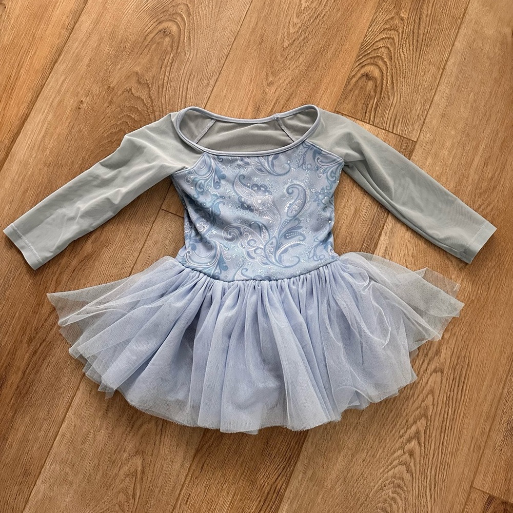 Mirella Light Blue Kids Dance Costume
